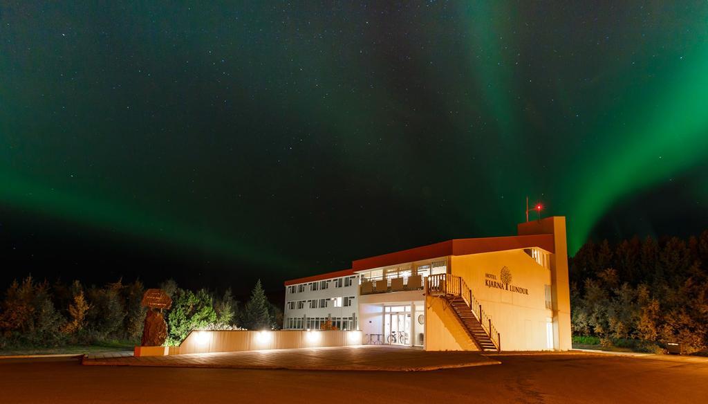 Hotel Kjarnalundur- Aurora Dream - Lodges And Rooms Akureyri Esterno foto